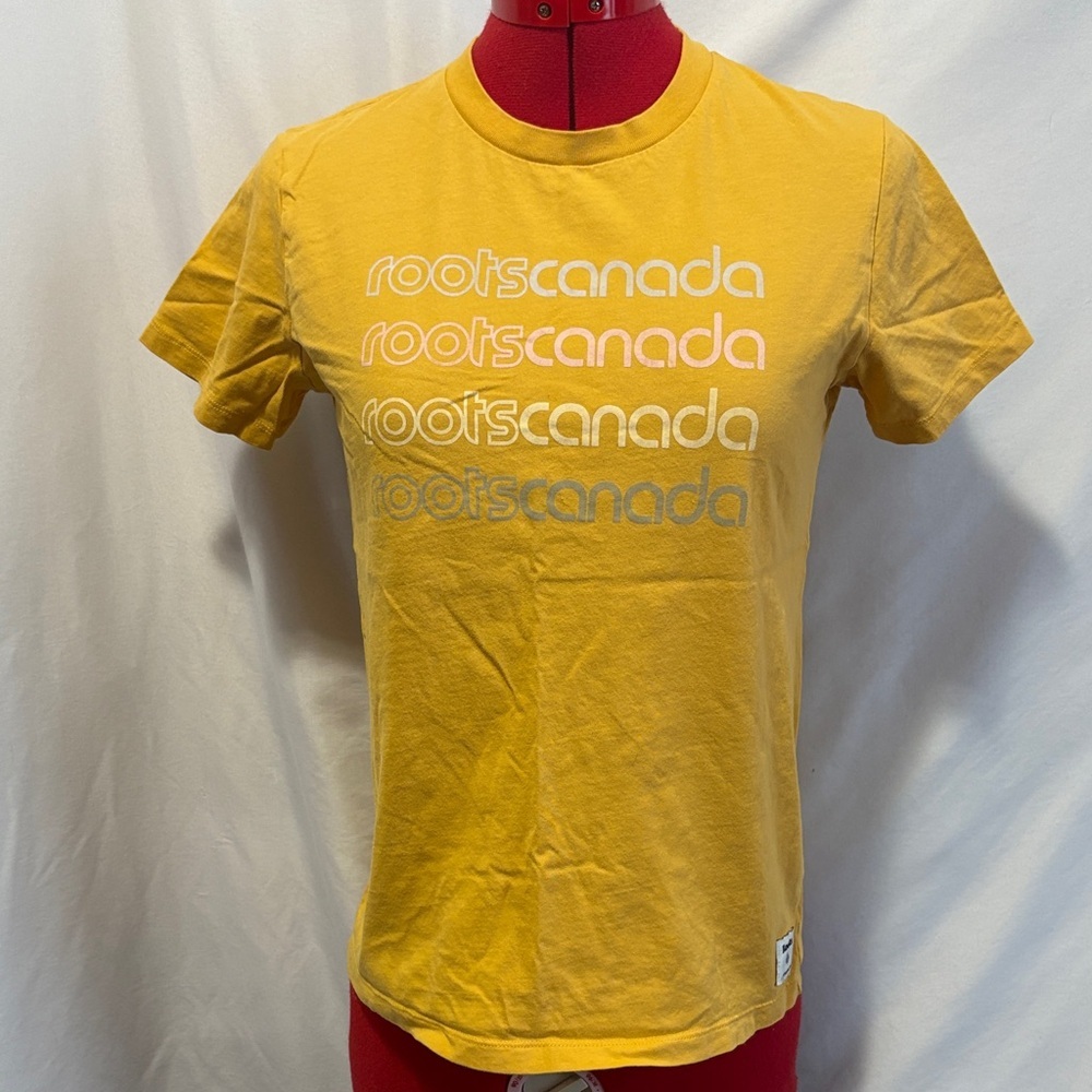 Roots Yellow Short Sleeve Tee SM83